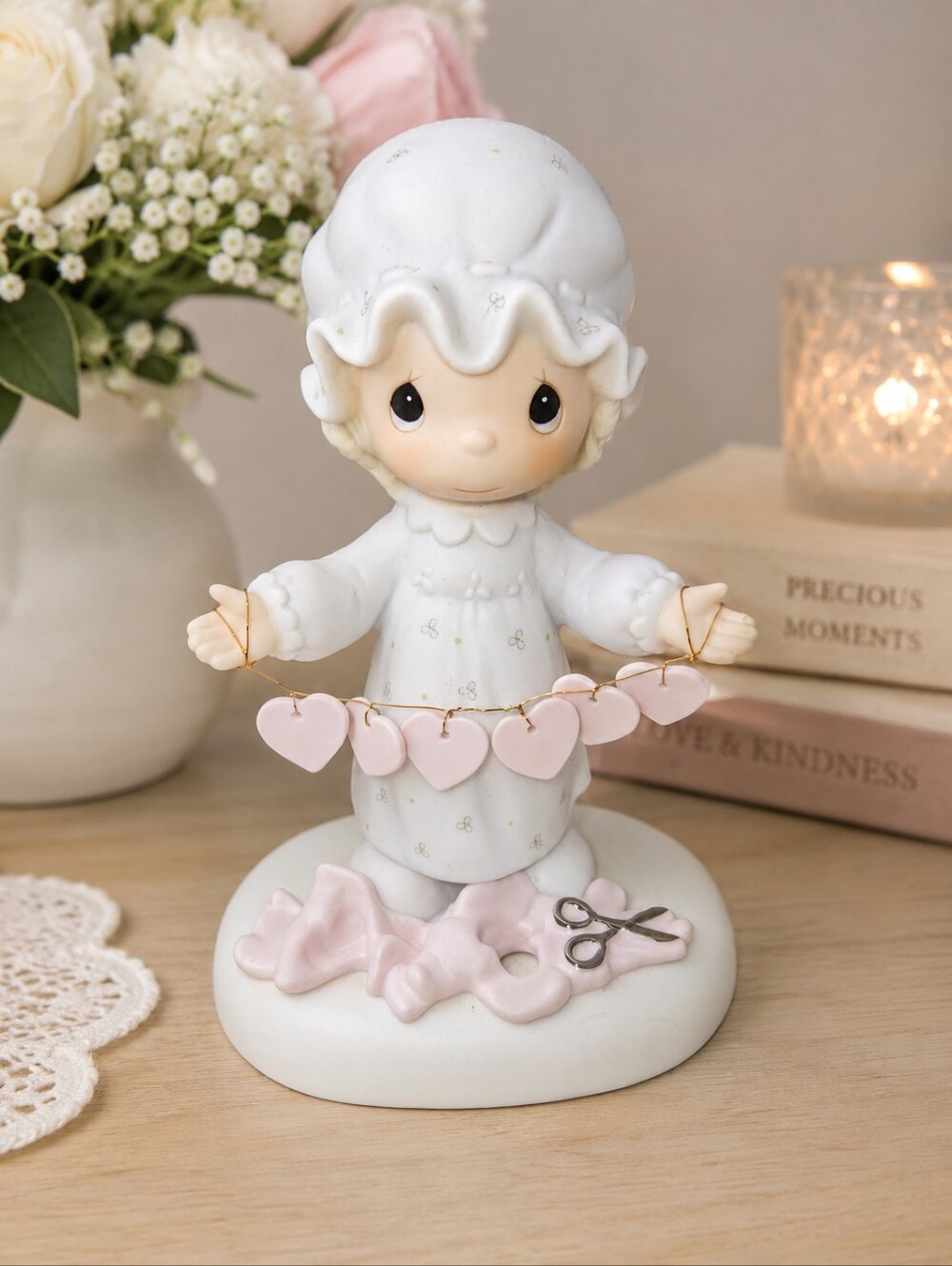 Precious Moments Collector Box with Pastel Illustration